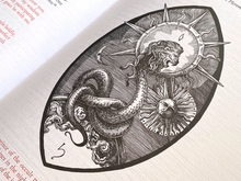 Cargar imagen en el visor de la galería, Medalla Chnoubis / Demiurgo ✷𓃬𓆙☾