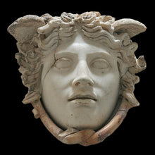 Cargar imagen en el visor de la galería, Medallón Gorgona 𓆙 Amatistas
